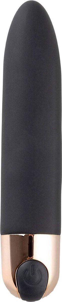 Virgite - Vibrerende En oplaadbare Bullet Vibrator V3 - Zwart