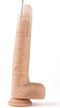 Virgite Vibrerende en Stotende Dildo met Remote R13 - beige