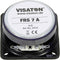 Visaton FRS 7 A - 8 Ohm 2.5 inch 6.5 cm Breedband-luidspreker 8 W 8 Ω Zwart