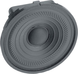 Visaton K 50 WP - 50 Ohm 2 inch 5 cm Mini-luidspreker 2 W 50 Ω Zwart Kunststof membraan, Vochtbestendig, UV-bestendig