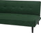 VISBY - Slaapbank 3-zits - Groen - Polyester