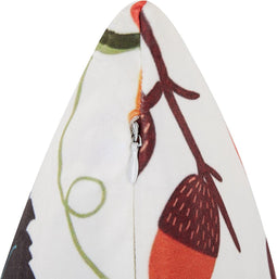 VISCARIA - Sierkussen - Multicolor - 45 x 45 cm - Fluweel