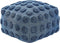 VISHVI - Poef - Blauw - Katoen