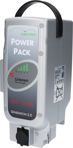 Vision 17 Ah - 36 Volt Fietsaccu voor Panasonic motor