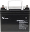 Vision Akkus FM-Serie 6FM36DXS Solar light batterij (oplaadbaar) 12 V 36 Ah AGM (B x H x D) 195 x 155 x 130 mm M6 conn