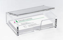Visitekaartenbak Sigel VA112 90x55mm glashelder | 20 stuks