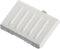Visitekaartenhouder 2vaks mat aluminium
