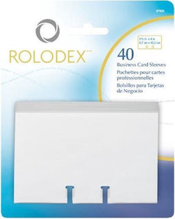 Visitekaarthoes Rolodex RL67691 67x102mm 40stuks