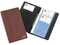 Visitekaartmap Rexel 2 Rings Soft Touch Zwart