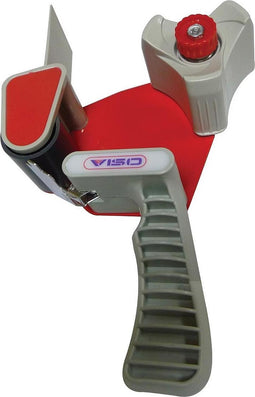 Viso Verpakkingstape roller - Grijs/Rood