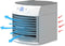 Aqua Laser - Air Cooler - Mobiele luchtkoeler met moodlight - 3 standen - Wit/zwart