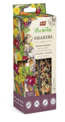 VITA HERBAL Smakers Grandmother's Bed - treat for rodents and rabbit - 2 pcs.