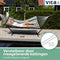 Vita5 Hangmat met Standaard en Spreidstok – 2 Persoons – Afneembaar kussen – uv-bestendig – Blauw