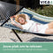 Vita5 Hangmat met Standaard en Spreidstok – 2 Persoons – Afneembaar kussen – uv-bestendig – Blauw