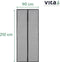 Vita5 Magnetisch Vliegengordijn 90x210 cm - Magnetisch Horgordijn Zwart - Deurgordijn Plastic voor Vliegen - Hordeur
