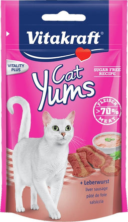 vitakraft cat yums leverworst 40 g