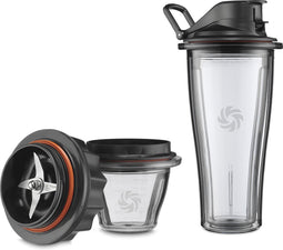 Vitamix 1x0,6L Blenderkan + 1x225ml container + messenbasis - Voor A2500/A3500