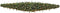 Triumph Tree Belian sigaar guirlande - Groen - 304 LED lampjes - 1128 takken - 270 x 48cm