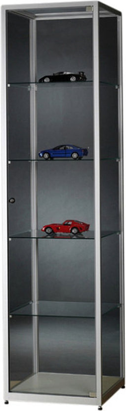 Vitrinekast Aston 500 zilver