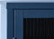 Vitrinekast Blauw - Metaal - 40x110,9x140cm - Soft Closing - Vitrinekast Bronco - Giga Living
