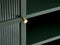 Vitrinekast Groen - Metaal - 40x110,9x140cm - Soft Closing - Vitrinekast Bronco - Giga Living