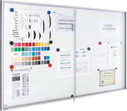 Vitrinekast Legamaster Premium voor binnen 95x112cm
