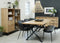 Vitrinekast Livorno Naturel H138 cm - Giga Living