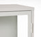 Vitrinekast Metaal Wit - 3 Planken - Gewicht 44kg - 131,8x40x88cm