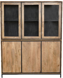 Vitrinekast RichWood , 160 cm - mangohout