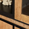 Vitrinekast RichWood , 160 cm - mangohout