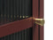 Vitrinekast Rood - Metaal - 40x58x160cm - Soft Closing - Kast Bronco - Giga Living