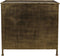 Vitrinekastje Fletcher - 93x42x90 - Antique Gold - Metaal/glas