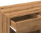 vidaXL - Cosmeticakast - 80x40x75 - cm - bewerkt - hout - artisanaal - eikenkleur