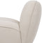 Leunstoel Wit Hout MDF Foam 100 % polyester 71 x 81 x 66 cm