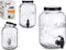 Vivalto Drankdispenser 3,8 Liter Glas Transparant