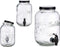 Vivalto Drankdispenser 3,8 Liter Glas Transparant