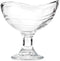 Vivalto IJcoupes/IJsjes/Dessert serveer schaaltjes - set 6x stuks - transparant glas - 180 ml