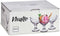 Vivalto IJcoupes/IJsjes/Dessert serveer schaaltjes - set 6x stuks - transparant glas - 140 ml