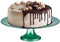 Vivalto Taartplateau - Groen - Glas - 33 x 9 x 33 cm
