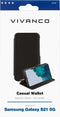 Vivanco Casual Booklet Samsung Galaxy S21 (5G) Zwart