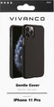 Vivanco Gentle Backcover Apple iPhone 11 Pro Zwart