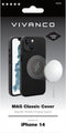 Vivanco Mag Classic Backcover Apple iPhone 14 Zwart