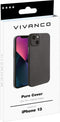 Vivanco Pure Backcover Apple iPhone 13 Carbon