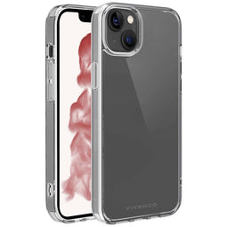 Vivanco Safe and Steady Backcover Apple iPhone 14 Plus Transparant Inductieve lading