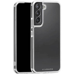 Vivanco Safe Steady Backcover Samsung Galaxy S22+ Transparant Inductieve lading