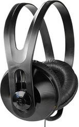 Vivanco SR 97 TV Over Ear koptelefoon Televisie Kabel Zwart Noise Cancelling