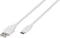 Vivanco USB-kabel USB 2.0 USB-A stekker, USB-C stekker 1.20 m Wit 38756