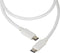 Vivanco USB-kabel USB 2.0 USB-C stekker, USB-C stekker 1.20 m Wit 37561