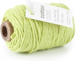Vivant Koord Katoen fijn lentegroen - 50 Meter 2MM