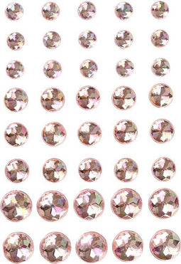 Vivi Gade Strasstenen Roze 6 + 8 + 10 Mm 40 Stuks